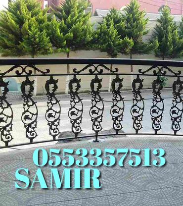 Pilləkən məhəccərləri: Şok Endirimler Sezona göre demir işleri ideal — 4