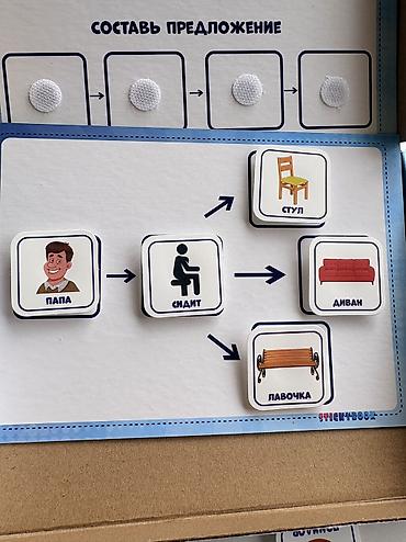 Другие товары для детей: Фразовый конструктор StickyBook — развивающий набор для запуска речи с — 3