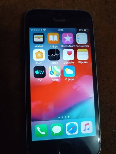Apple iPhone: Apple iPhone iPhone 5s, 16 GB, Black Titanium, Otisak prsta — 3