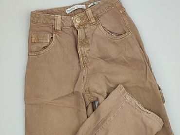 Women: Bershka, Material trousers for women, 2XS (EU 32)