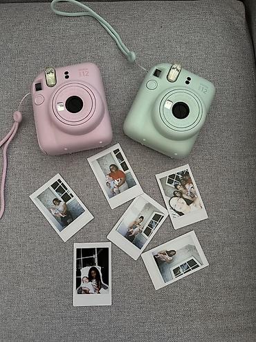 bakcell paketler: Fujifilm Instax Mini 12 instant fotoaparatlar – pastel çəhrayı və — 1