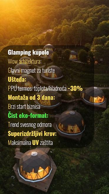 Građevinarstvo i rekonstrukcija: Geodezijske kupolne kuće, Glamping kupole, Komercijalni prostori 9 — 4