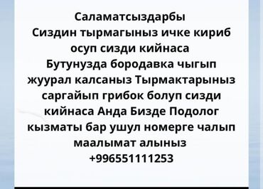 ищу работу сиделка: Услуги подолога. - Обработка и лечение проблем ногтей на ногах