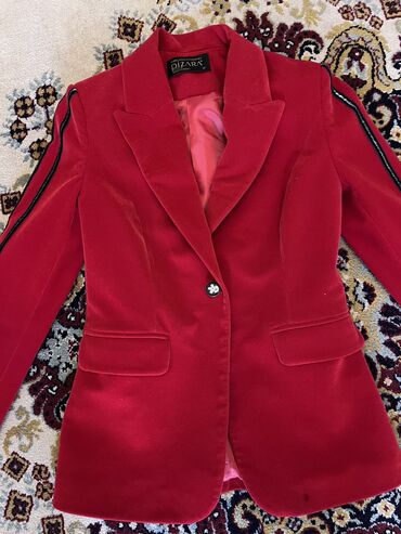 пиджак красный: Пиджак, Блейзер, Турция, S (EU 36), M (EU 38)