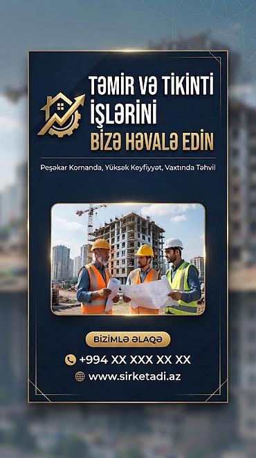 lalafo qapi pencere: 🏗️ Tikinti və təmir üzrə bütün işlər 🧱 Bünövrənin hazırlanması və — 1