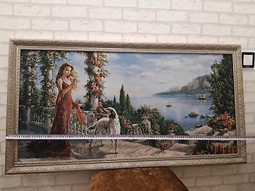 sufre dekoru: Qobelen böyük rəsm əsəri 120 x 65 sm ✅WhatsApp aktivdir. ✅Qiymətdə — 2