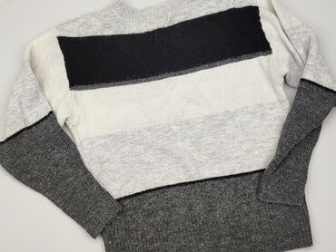 szara spódniczka w kratkę: Sweter, H&M, XS (EU 34), condition - Very good