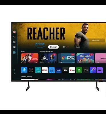 soundbar: Samsung Crystal UHD DU7000 – 50" (125 sm) - Ekran: 50 düym (49.5" — 4