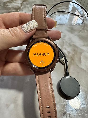 galax: Продаю Galaxy Watch3 в идеальном состоянии. Кожаный ремешок, красивый — 2