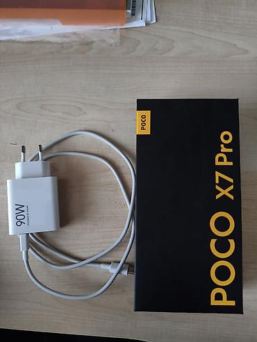 iphone 11 pro gence: Poco X7 Pro, 256 GB, rəng - Qara, Barmaq izi, Face ID — 5