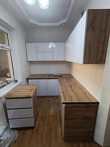 Кухонные гарнитуры: Угловой кухонный гарнитур в современном минималистичном стиле - — 6