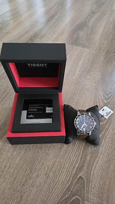 Кол сааттар: Спорттук сааттар саат, Tissot, Таймер жана секунда өлчөгүч, Асыл нуска, Эркектердики, Жаңы — 4