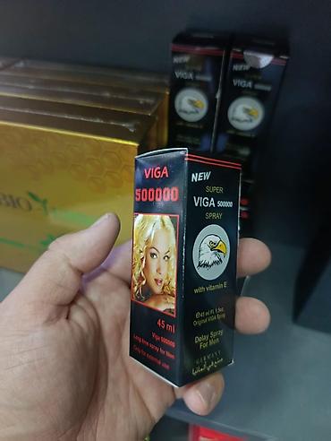 VIGA 500000 Super Spray — спрей для мужчин с витамином E at lalafo.kg VIGA 500000 Super Spray — спрей для мужчин с витамином E