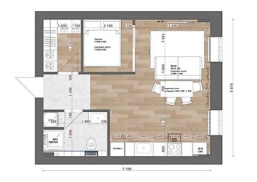 Продажа квартир: 1 комната, 40 м², Индивидуалка — 4