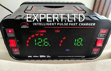 турбаза автомобиль: Ağıllı Pulse Fast Charger-12/24V avtomat çevirməli akkumulyator şarj — 3