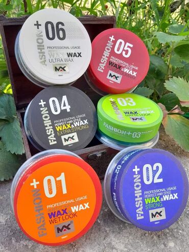 Šminka: Cena 900 din/kom WAX & WAX FASHION + vosak za kosu 150ml na lalafo.rs — 1 Šminka: Cena 900 din/kom WAX & WAX FASHION + vosak za kosu 150ml — 1