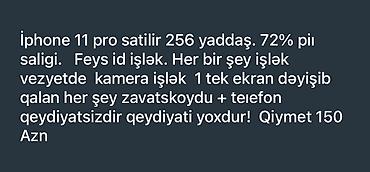 IPhone 11 Pro, 256 GB, Face ID lalafo.az -da IPhone 11 Pro, 256 GB, Face ID