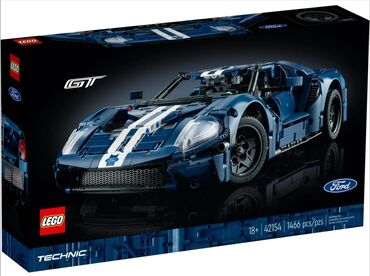игрушка 18: Lego Technic 42154 Ford GT 2022 🏎️, рекомендованный возраст 18+,1466
