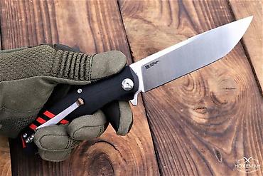 Охота и рыбалка: Нож складной fat dragon-nimo knives r11black, сталь d2, рукоять g10 — 2