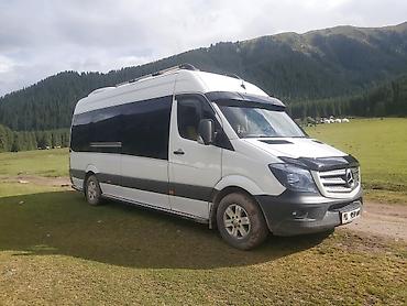 Пассажирский бус на заказ: Аренда буса с водителем! ИП Толобеков Н Бус:Mercedes Benz Sprinter — 3