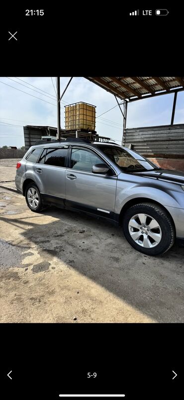 runx alex: Subaru Outback: 2010 г., 2.5 л, Вариатор, Бензин, Кроссовер