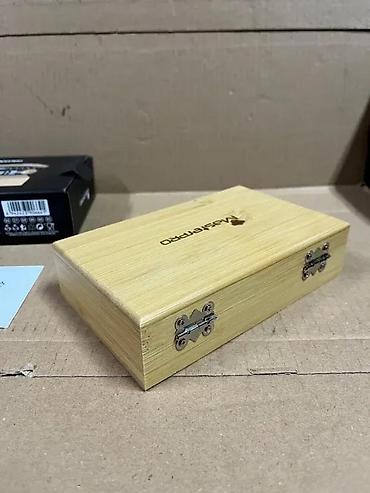 Ostala kuhinjska oprema: Masterpro set pribora za vino – 3 dela u bambus kutiji Sadrži: - — 6