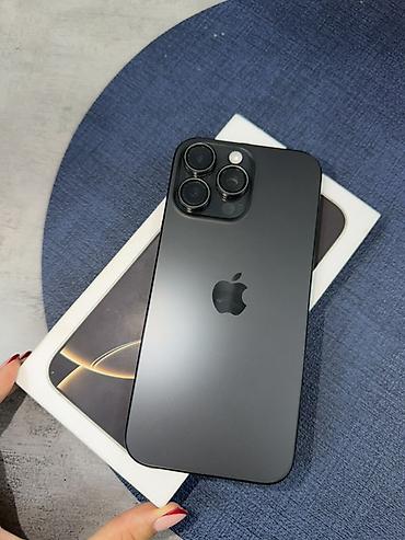 IPhone 16 Pro Max, Б/у, 256 ГБ, Natural Titanium, Коробка, 92 %