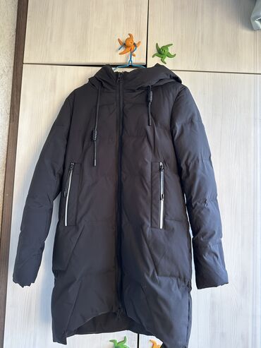 Пуховики и зимние куртки: Пуховик, Длинная модель, Китай, Стеганый, С капюшоном, Ультралегкий, XS (EU 34)