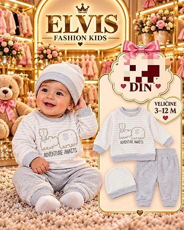 ugg cizme debeli djon: ELVIS Fashion Kids – komplet za bebe (3–12 meseci) - Troslojni — 2