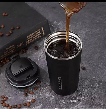 saat samdan: Fincan termos iki qat polat material 500 ml tutum 6-12 saat tempraturu — 1