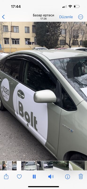 bolt taksi gence: Avtomobil qalmaq sertiynen verilir yalniz taksi faliyeti ucun marali