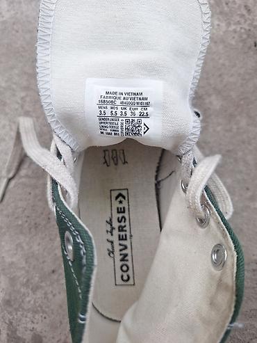converse all star: Кроссовки, 36, Converse, Б/у, цвет - Зеленый, Самовывоз — 2