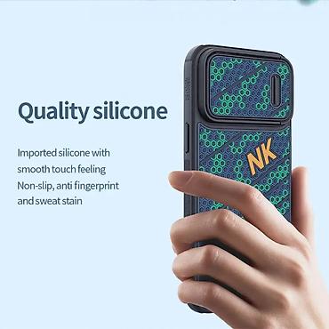 Maske i futrole za telefone: Maska Nillkin Striker S za iPhone 14 Plus 6.7 plava. Kataloški broj — 9