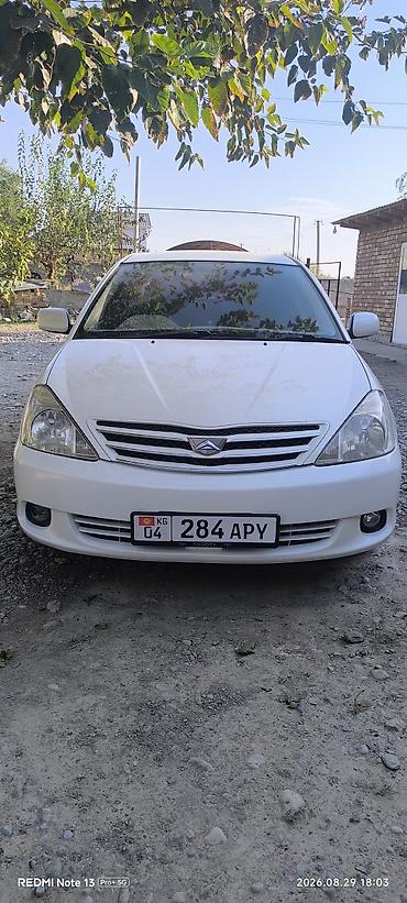 Транспорт: Toyota Allion: 2004 г., 1.8 л, Автомат, Бензин, Седан — 5