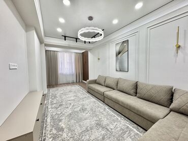 долгосрочная аренда домов в алматы без посредников: 2 комнаты, 59 м², Элитка, 4 этаж, Дизайнерский ремонт