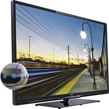 Телевизоры: Телевизор Philips, диагональ 40" (серия с тонкой рамкой и центральной — 1