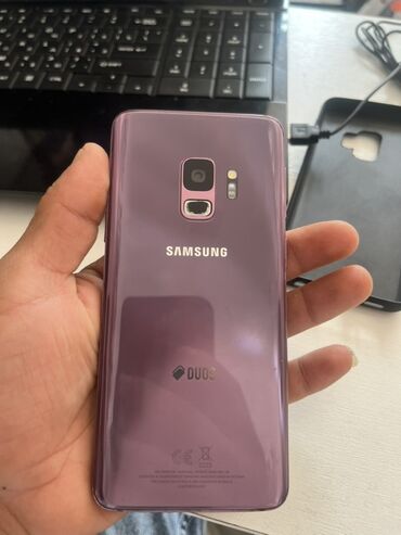 filəş kart: Samsung Galaxy S9, rəng - Bənövşəyi, İki sim kartlı
