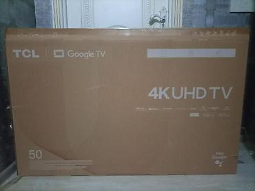 televizorlar ucuz qiymete: İşlənmiş Televizor TCL LED ekran 50" 4K (3840x2160), Ünvandan götürmə — 5