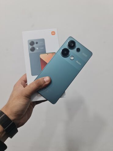 Xiaomi: Xiaomi Redmi Note 13, 256 GB, rəng - Göy, 
 Barmaq izi, Face ID