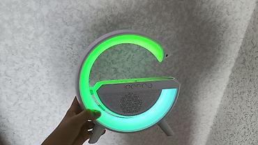 Audio: RGB LED işıqlı Bluetooth səsgücləndirici – 3‑ü 1‑də masaüstü qurğu - — 1