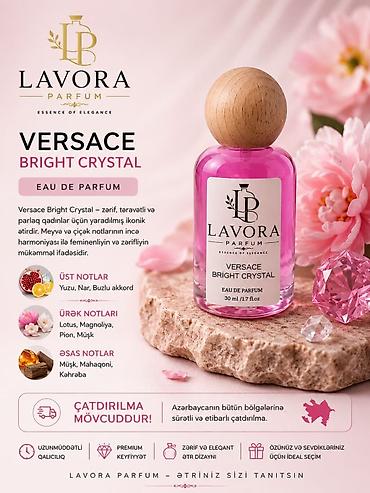 Lavora Parfum – Versace Bright Crystal, Eau de Parfum, 30 ml Zəriflik