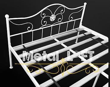 Kreveti: LUX M16 -metalni KREVETI od metala PO MERI lux Minimalistički dizajn — 3