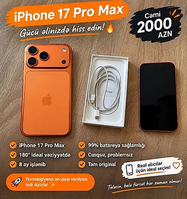 IPhone 17 Pro Max, Narıncı