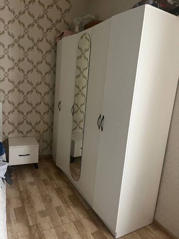Спальные гарнитуры: Односпальная кровать, 2 тумбы, Шкаф, Комод, Азербайджан, Новый