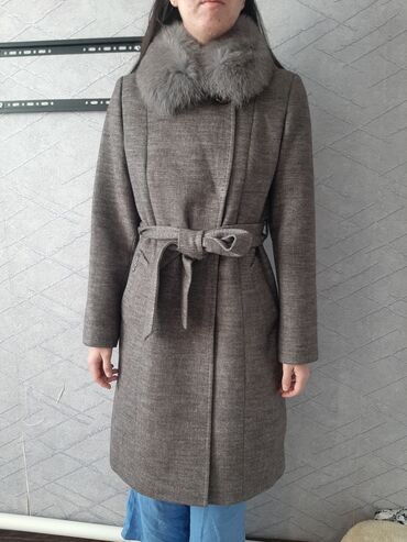 женское пальто кашемир: Пальто, Зима, Кашемир, По колено, M (EU 38)