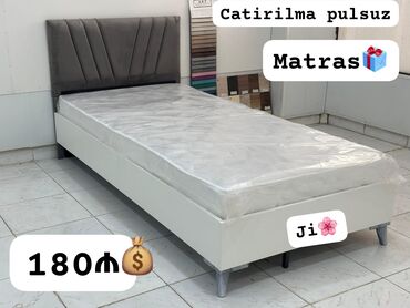 Divan və kreslo dəstləri: Yeni, Təknəfərlik çarpayı, Matras ilə