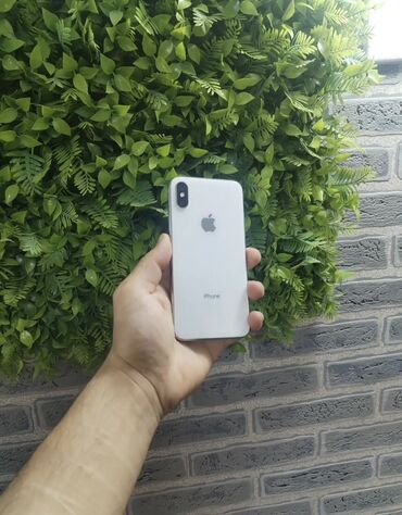 iphone şarj: IPhone X, 64 GB, Ağ, Simsiz şarj, Face ID