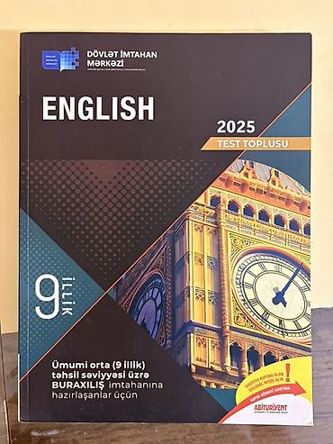 Testlər: Məhsul: “English – 2025 Test Toplusu” (DİM) – Səviyyə: Ümumi orta (9 — 1