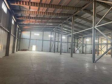 аренда склад бишкек: 3500 м², Биринчи катар, Өзүнчө кире бериши менен, Коопсуздук системасы менен — 4