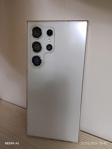 часы бен тен: Samsung Galaxy S24 Ultra, Колдонулган, 256 ГБ, түсү - Ак, 2 SIM — 1